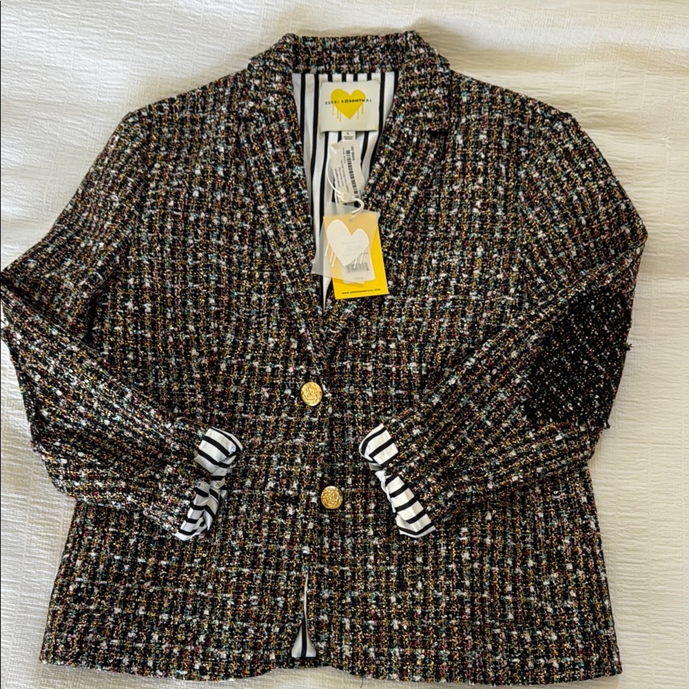 Kerri Rosenthal Tweed Blazer